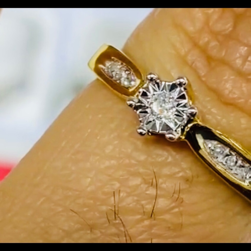 REAL DIAMOND WEDDING SOLITAIRE RING NWT HUGE SALE!